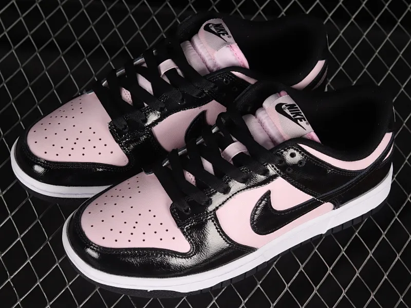 All categories Nk SB Dunk series Nk SB Dunk Low low-top sneakers F version Nk Dunk Low "Pink Black" black pink SB low-top sports and leisure sneakers DJ9955-600